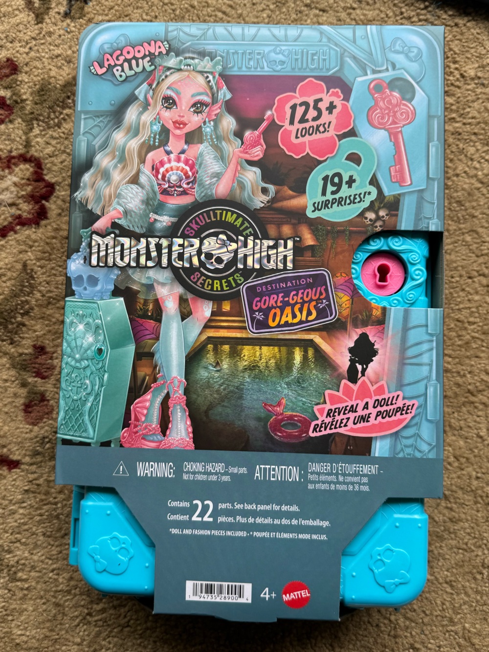Monster High Skulltimate Secrets Destination: Gore-geous Oasis Lagoona Blue